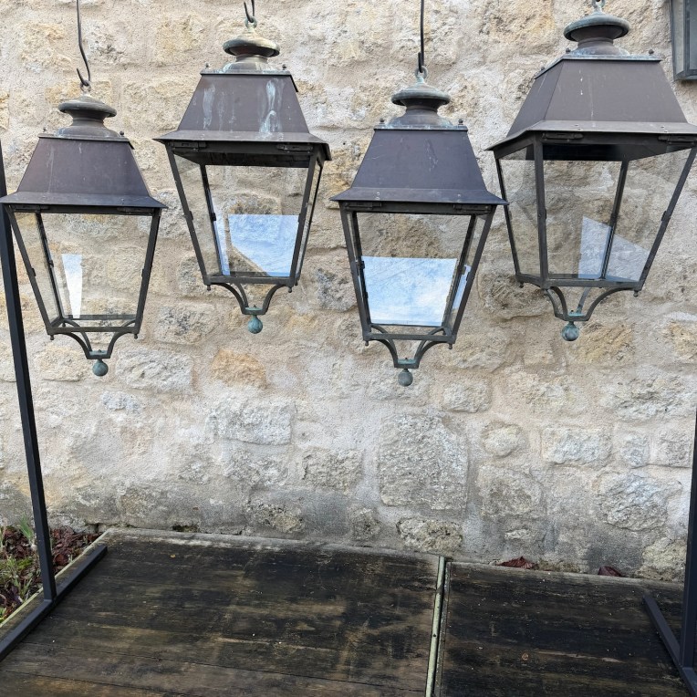 serie de 4 lanternes